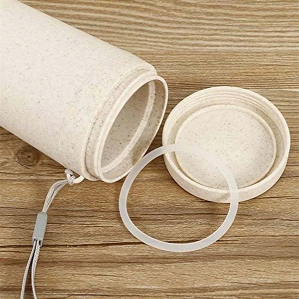 Shatter Resistant Durable Portable Wheat Straw Cup