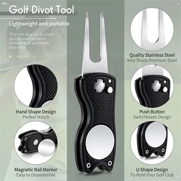 Divot Tool With Ball Marker