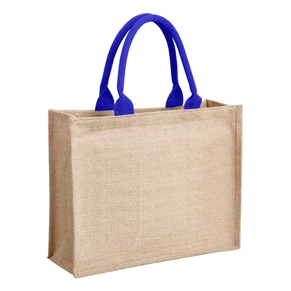 Jute Tote Bag ( 15" W x 11.8" H x 6" D )