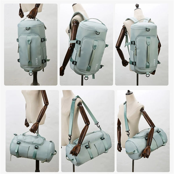 Gym Duffel Bag With Shoe Compartment