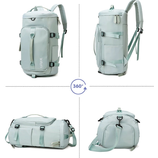 Gym Duffel Bag With Shoe Compartment