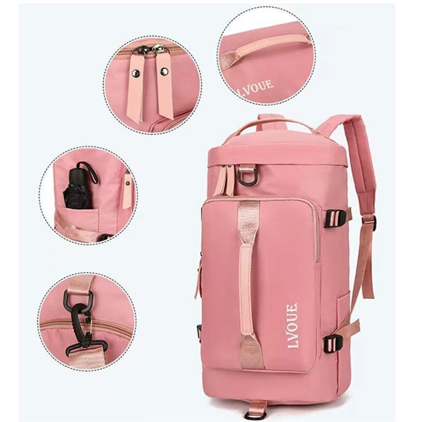Gym Duffel Bag With Shoe Compartment