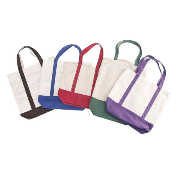Patchwork Canvas Tote Bag