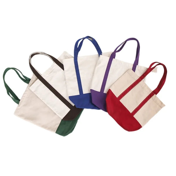 Patchwork Canvas Tote Bag