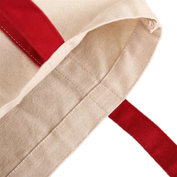 Patchwork Canvas Tote Bag