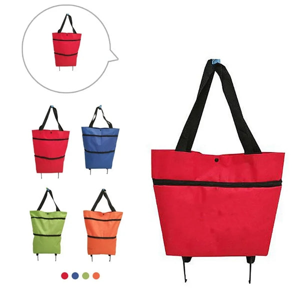 Folding Shopping Bag Trolley