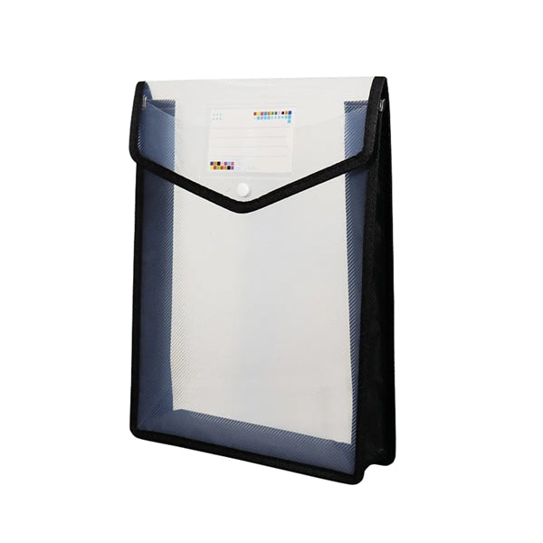 A4 Expandable Envelopes Plastic Document Folder With Button