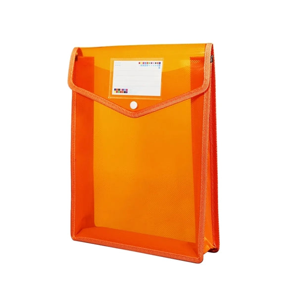 A4 Expandable Envelopes Plastic Document Folder With Button