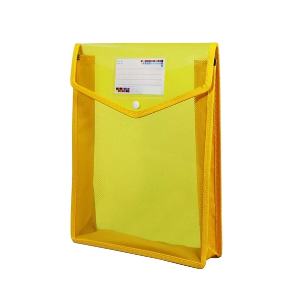 A4 Expandable Envelopes Plastic Document Folder With Button