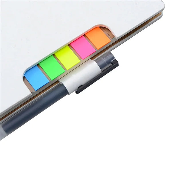 Creative Sticky Notes PU Notebook