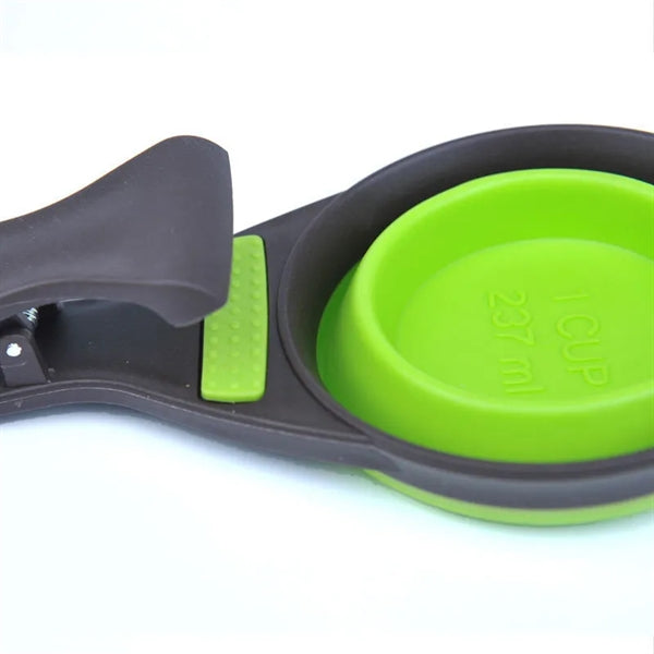 Multi-Function Collapsible Pet Scoop Bowls