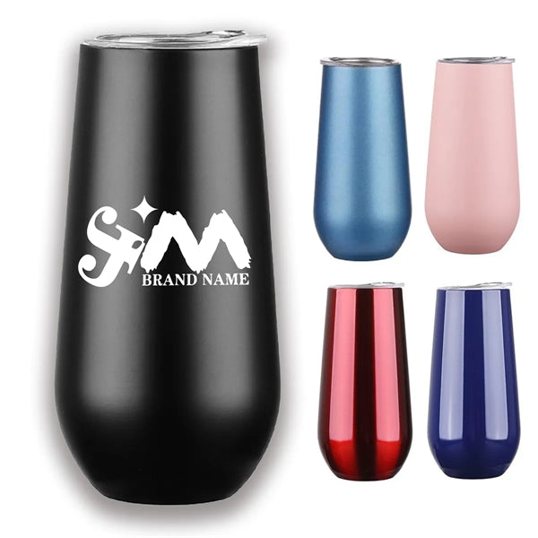 Insulated Tumbler Water Bottle U-Shaped Eggshell Mug