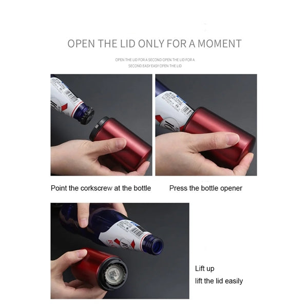 Automatic Stainless Steel Premium Beer Bottle Opener