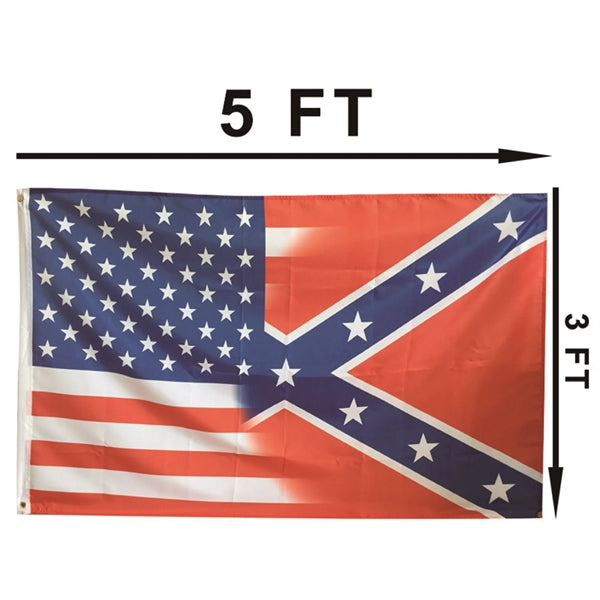 Foot 100D Polyester Flag