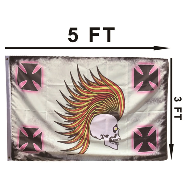 Foot 100D Polyester Flag