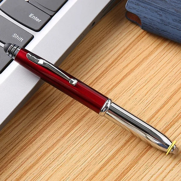 3 in 1 Metal Pen With Stylus And Led Flashlight