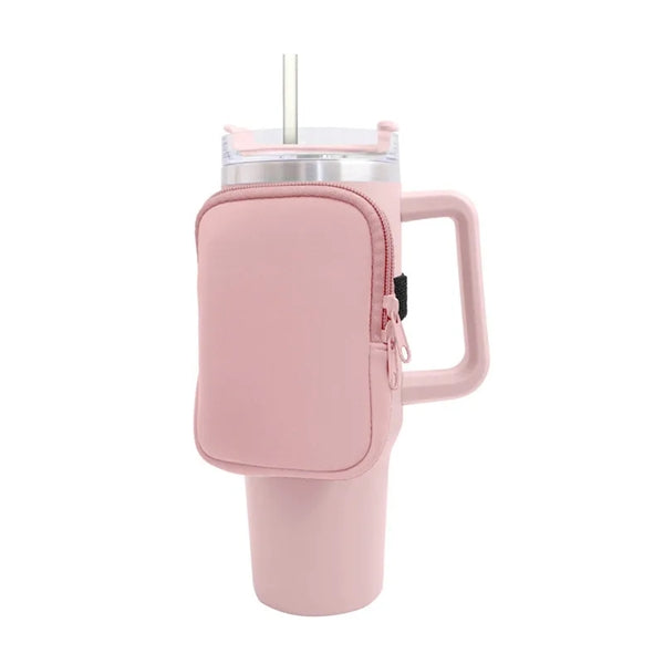 Neoprene Water Bottle Pouch For 20oz 30oz 40oz Tumbler