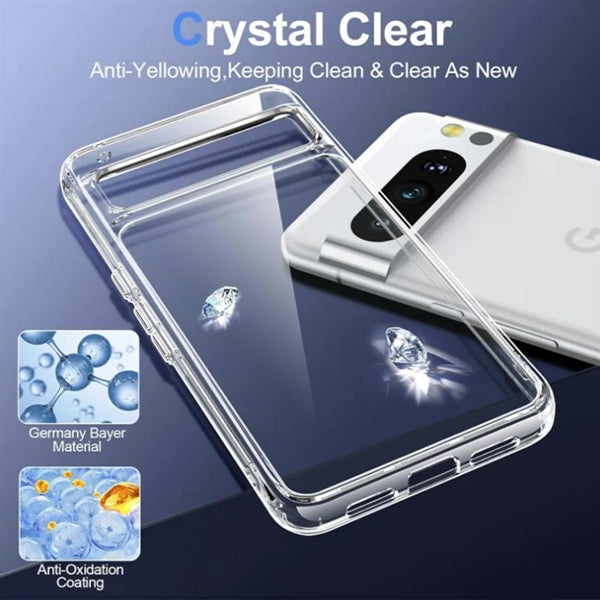 Google Pixel 8 / 8 Pro Shockproof Protective Case Clear