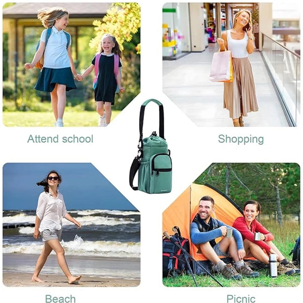 2-In-1 Water Bottle Sling Bag