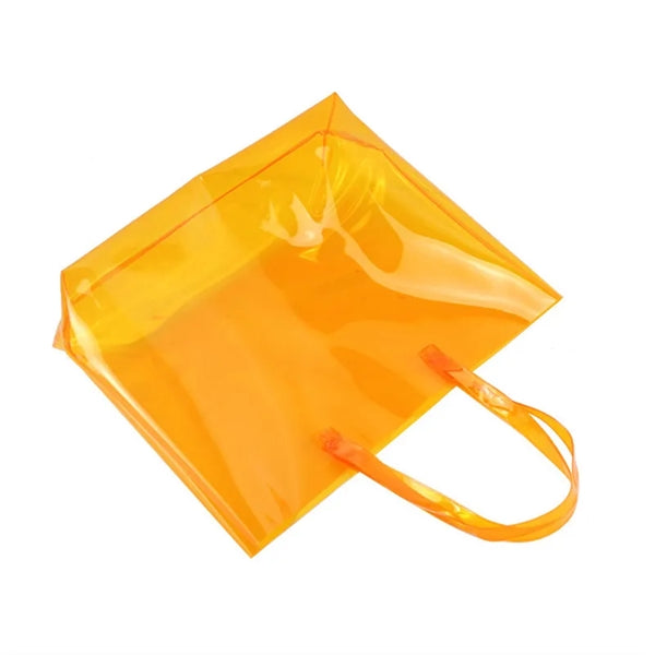 Handy Clear Laundry Tote Bag, See-Through & Durable.