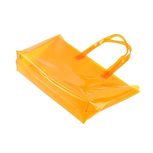 Handy Clear Laundry Tote Bag, See-Through & Durable.