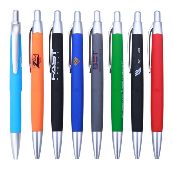 Soft Touch Rubberized Pen