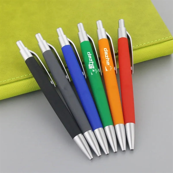 Soft Touch Rubberized Pen
