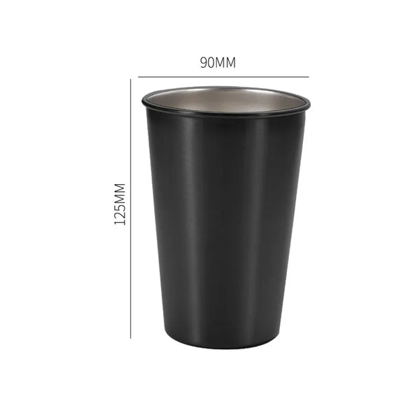 16oz Stainless Steel Pint Cup Tumbler