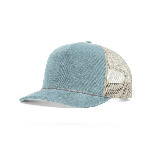 5 Panels Corduroy Rope Trucker Cap