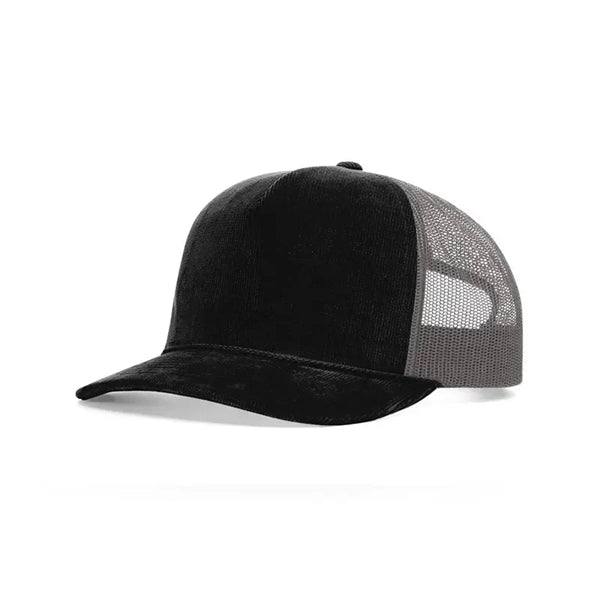 5 Panels Corduroy Rope Trucker Cap
