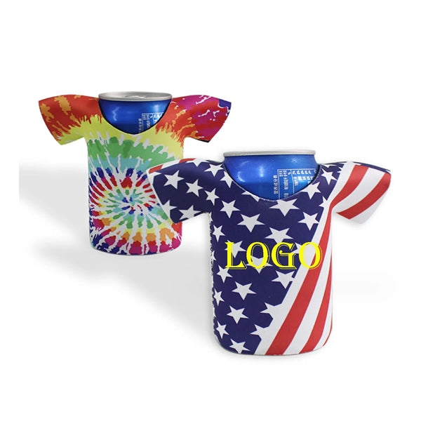Neoprene T-Shirt Clothes Can Cooler Holder