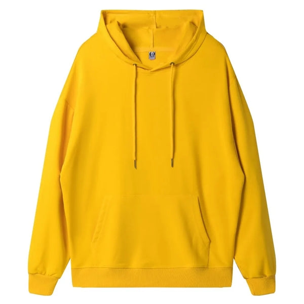 Casual unisex hooded pullover sweatshirt
