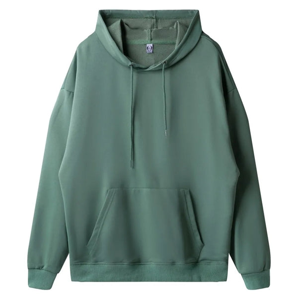 Casual unisex hooded pullover sweatshirt