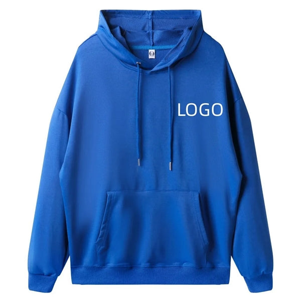 Casual unisex hooded pullover sweatshirt