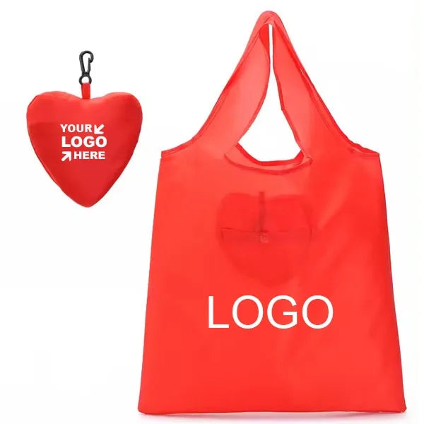 Foldable Heart Shaped Shopping Bag