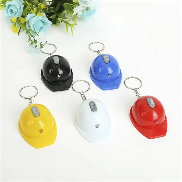Safety Helmet Bottle Opener Keychain