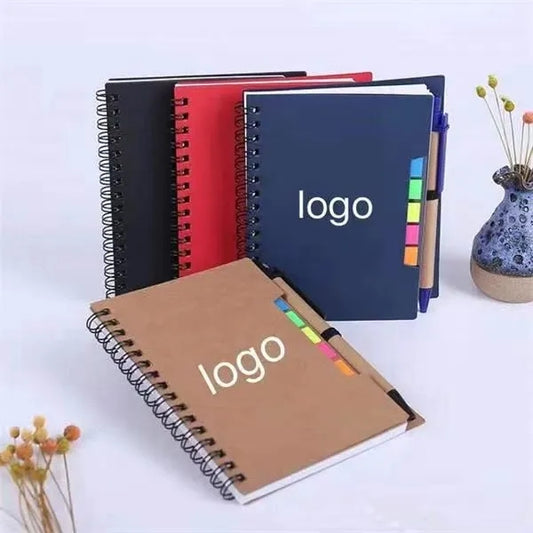 Sticky Note Notebook with Pen