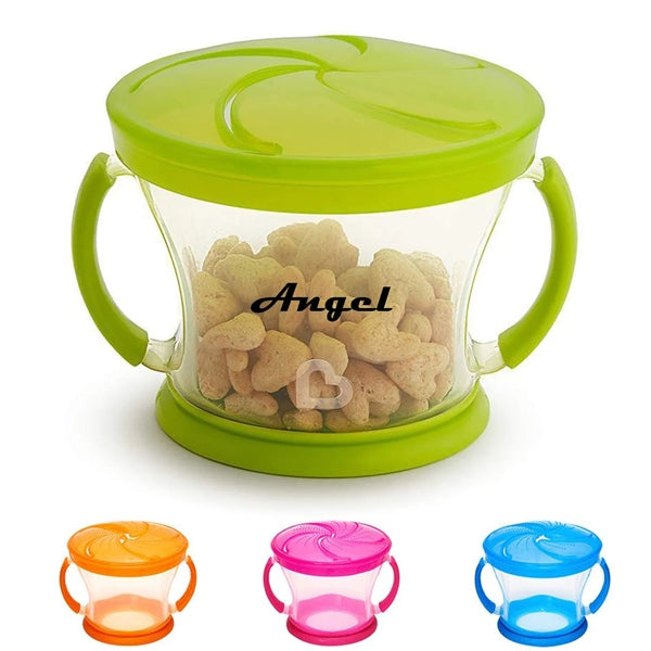 Spill Proof Toddler Snack Cup Containers