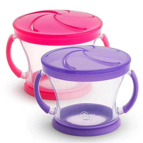Spill Proof Toddler Snack Cup Containers