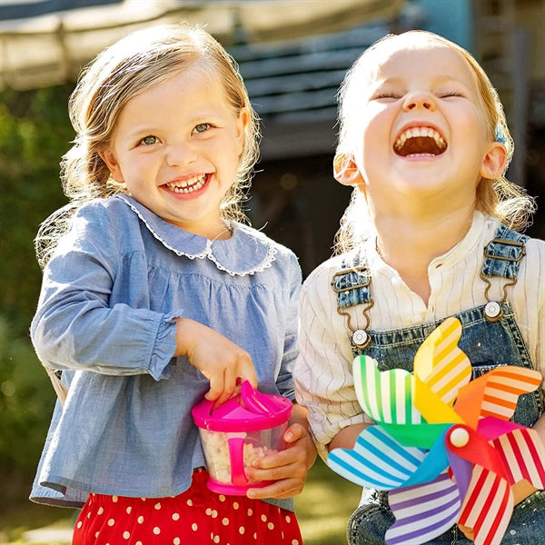 Spill Proof Toddler Snack Cup Containers