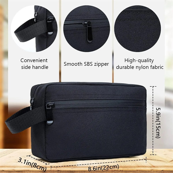 Toiletry Bag for Men Hanging Traveling Shaving