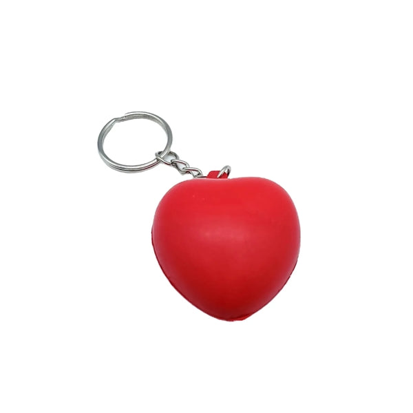 Heart Shaped Stress Reliever keychain