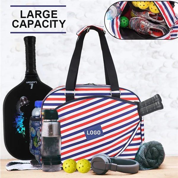 Neoprene Pickleball Paddle Tote Bag Tennis Racket Case