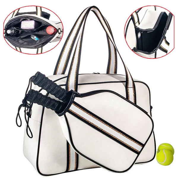 Neoprene Pickleball Paddle Tote Bag Tennis Racket Case
