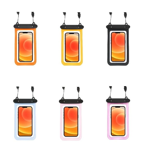 IPX8 Waterproof Phone Pouch with Lanyard