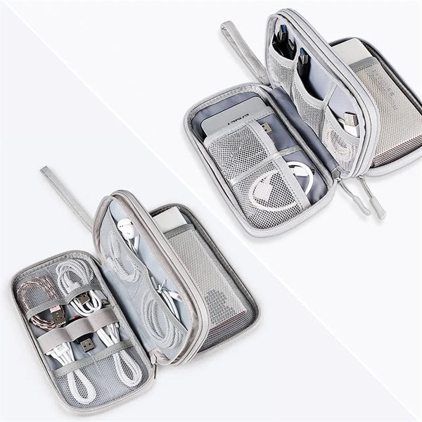 Gadget Organizer Pouch Bag, Electronics Accessories Storage.