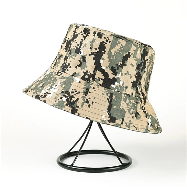 Reversible Military Style Bucket Hat