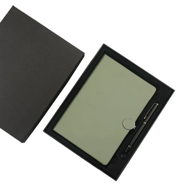 Round Buckle Notebook Business Magnetic Book