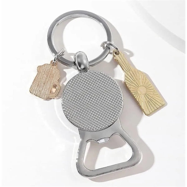 Beer Bottle Opener Keychain for Dad,Daddy Fathers Day Gift
