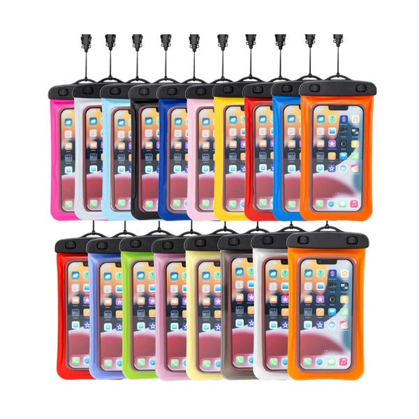 IPX8 Waterproof Mobile Phone Pouch with Lanyard